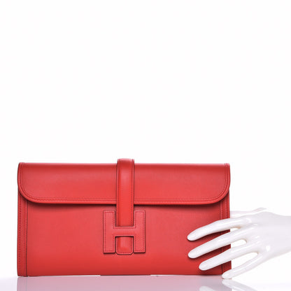 Hermes Swift Jige Elan 29 Clutch Vermillion 15 of 16