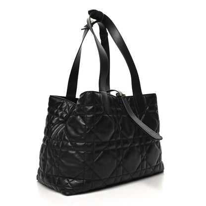 Christian Dior Calfskin Macrocannage Medium Toujours Black 4 of 12