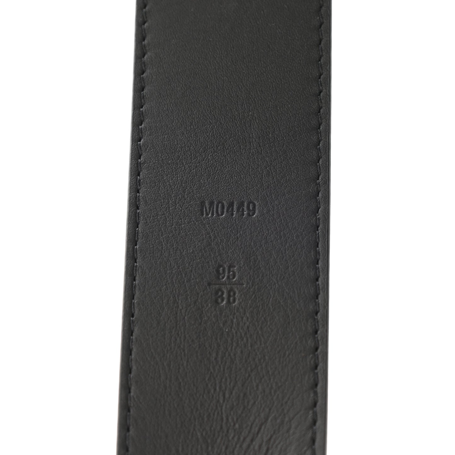 Monogram Eclipse Taigarama 40mm LV Initiales Reversible Belt 95 38 Black