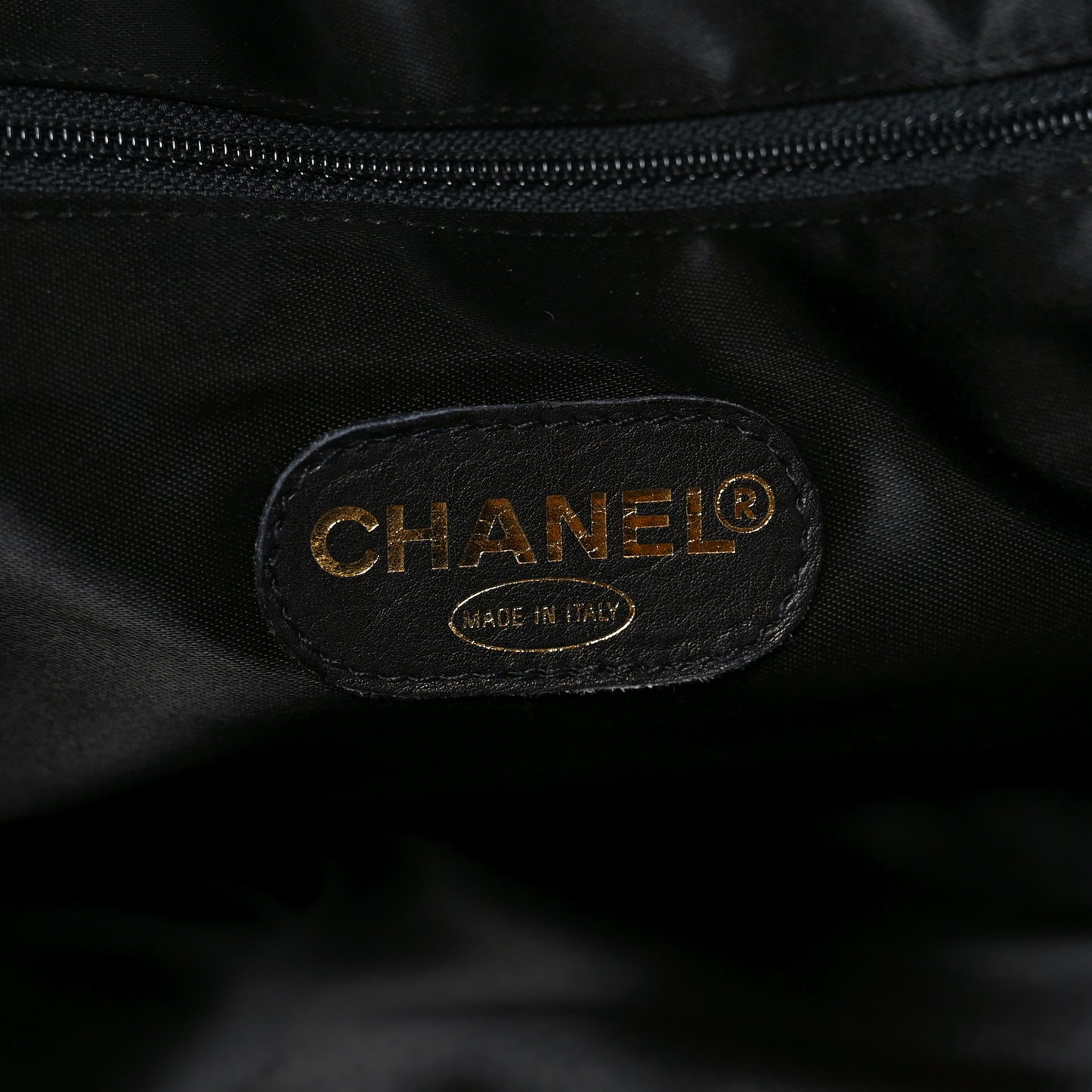 Lambskin CC Shoulder Bag Black
