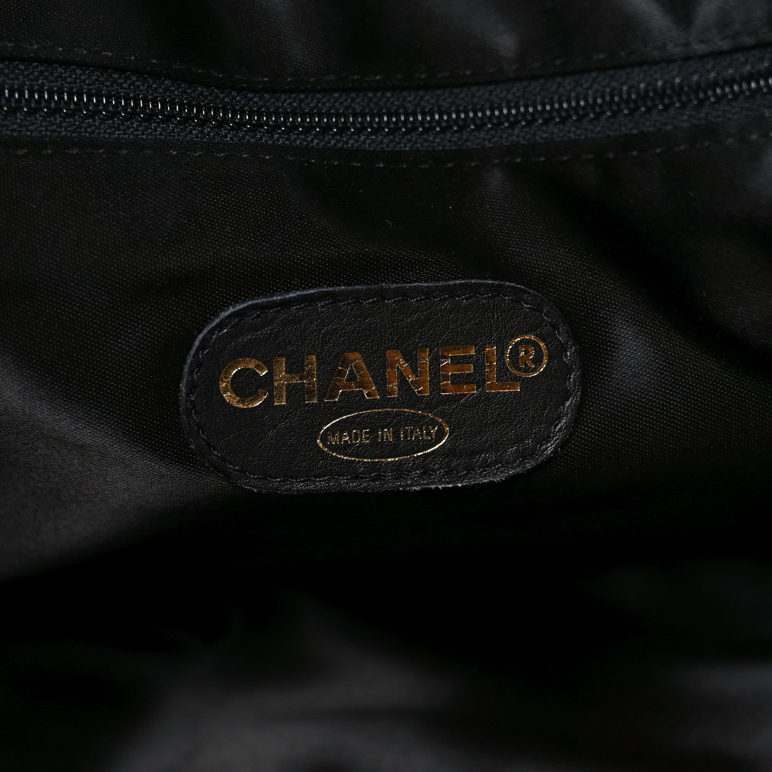 Chanel Lambskin CC Shoulder Bag Black 6 of 10
