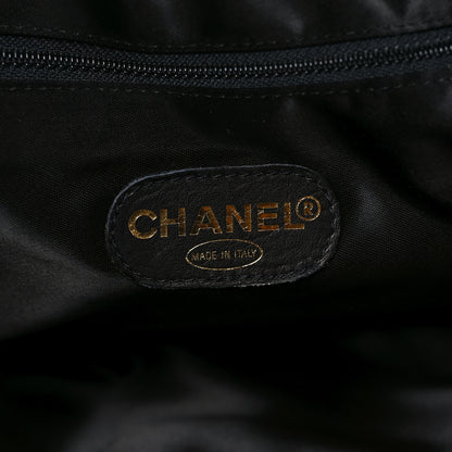 Chanel Lambskin CC Shoulder Bag Black 6 of 10