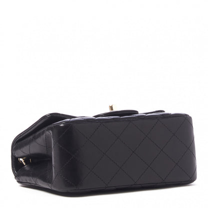 Chanel Lambskin Quilted Mini Square Flap Black 4 of 10
