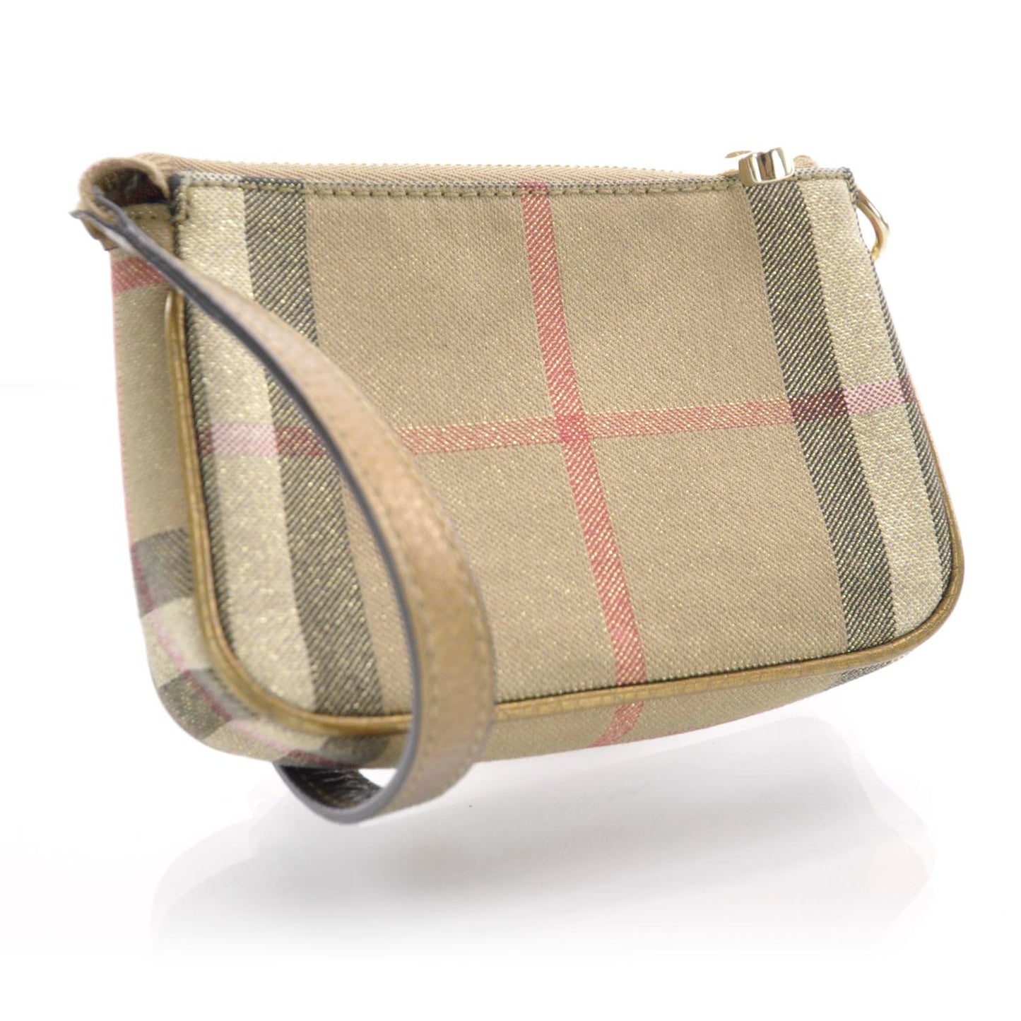 Shimmer Check Coin Purse Pouch