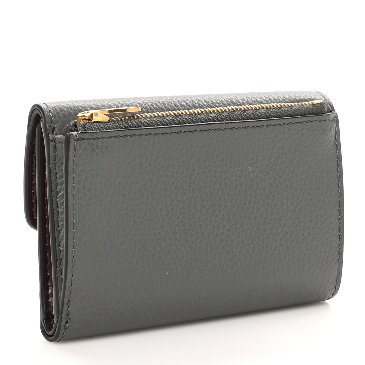 Classic Grain Small Darley Wallet Charcoal