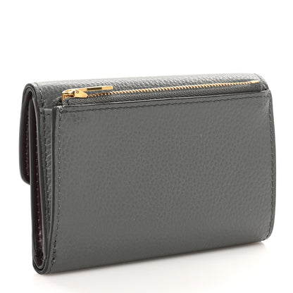 Mulberry Classic Grain Small Darley Wallet Charcoal 3 of 9