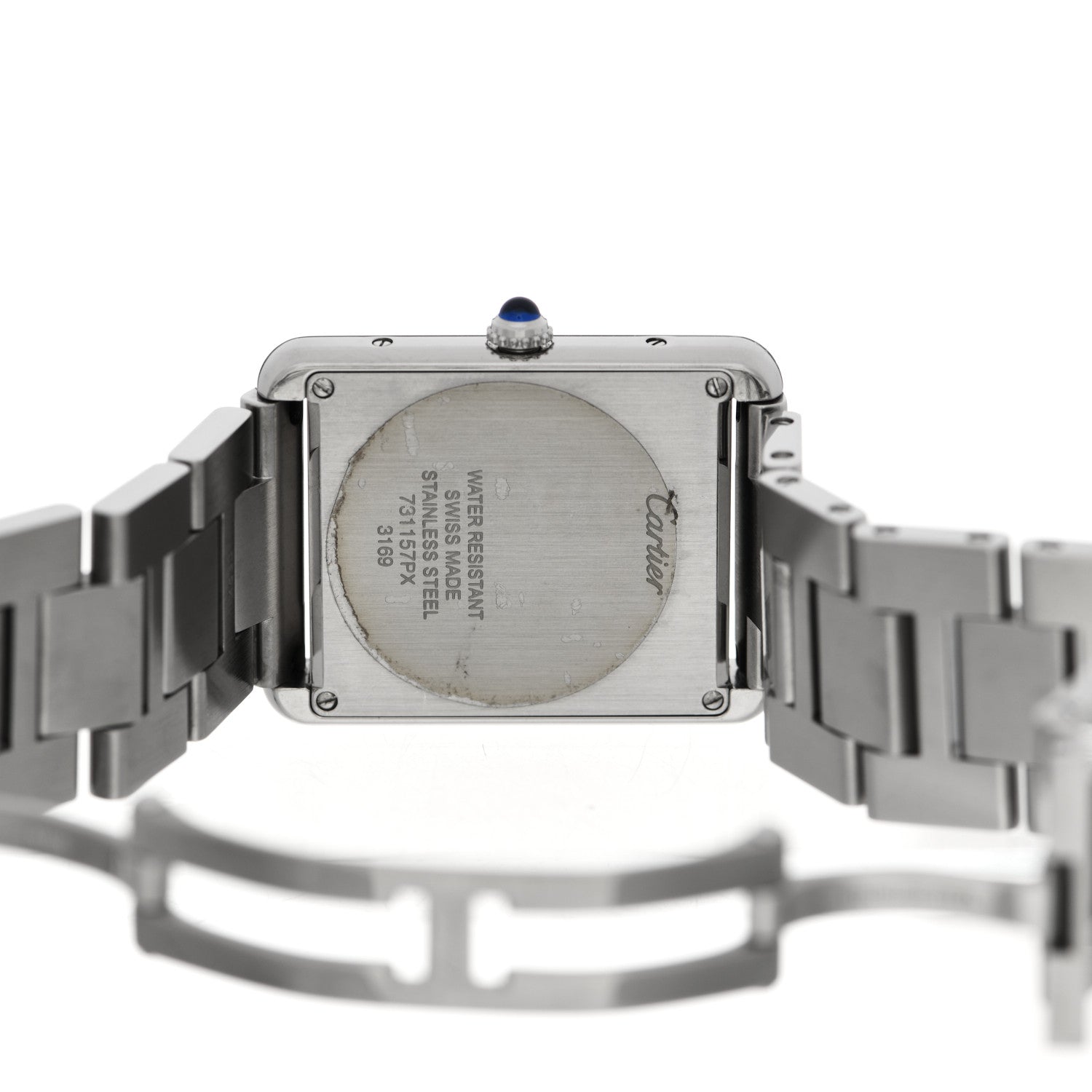 Cartier Stainless Steel 27mm Tank Solo Quartz Watch 4 of 6