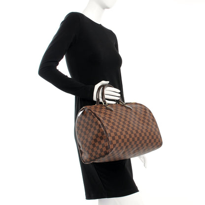 Louis Vuitton Damier Ebene Speedy 35 2 of 8
