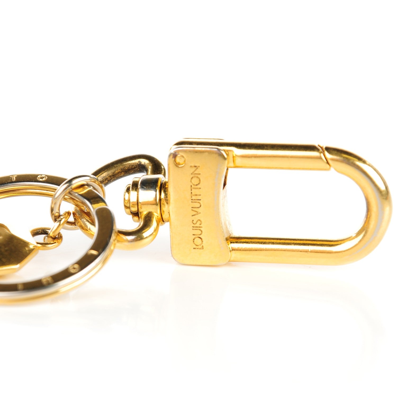 Louis Vuitton LV Facettes Key Holder Gold 6 of 8