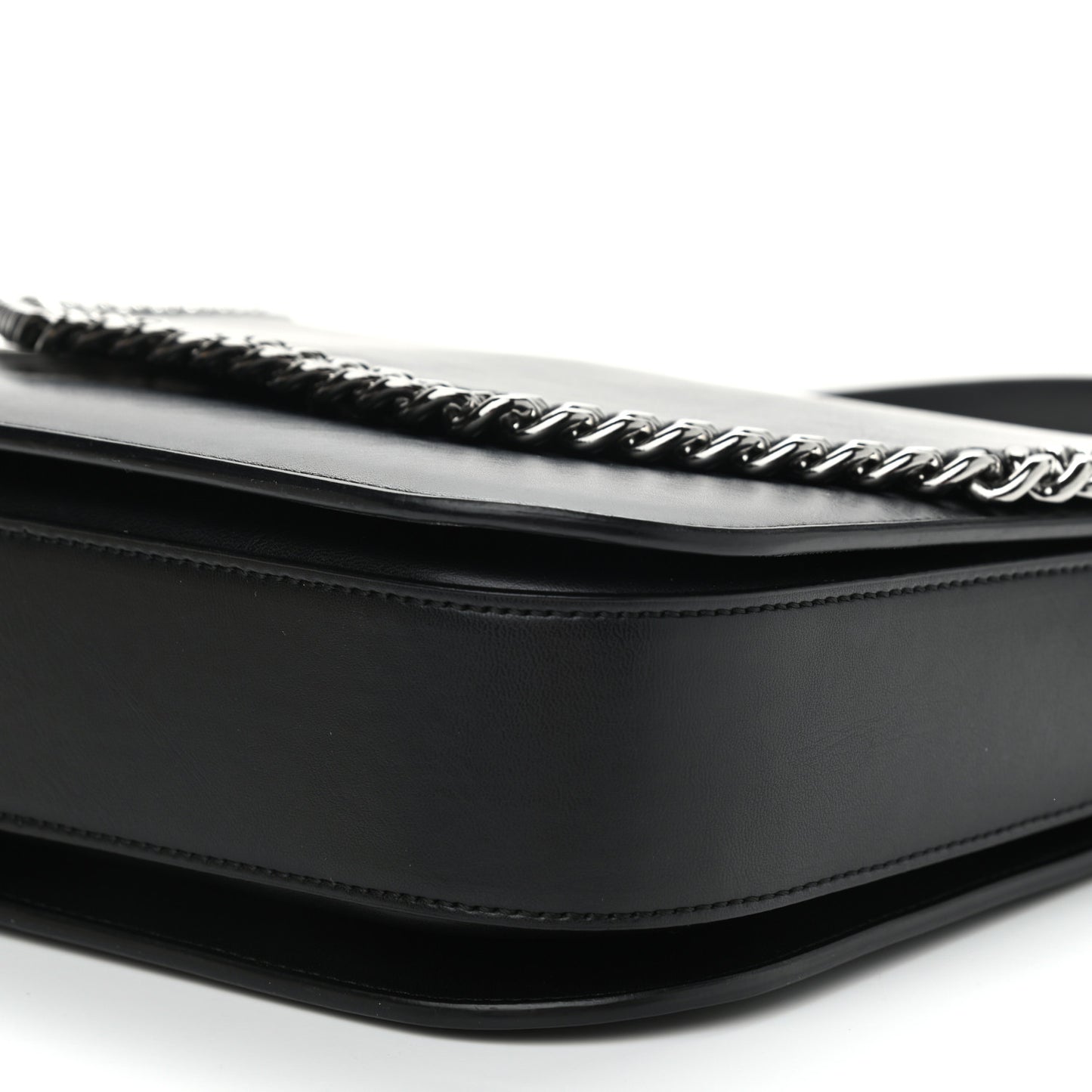 Eco Alter Nappa Medium Falabella Box Shoulder Bag Black