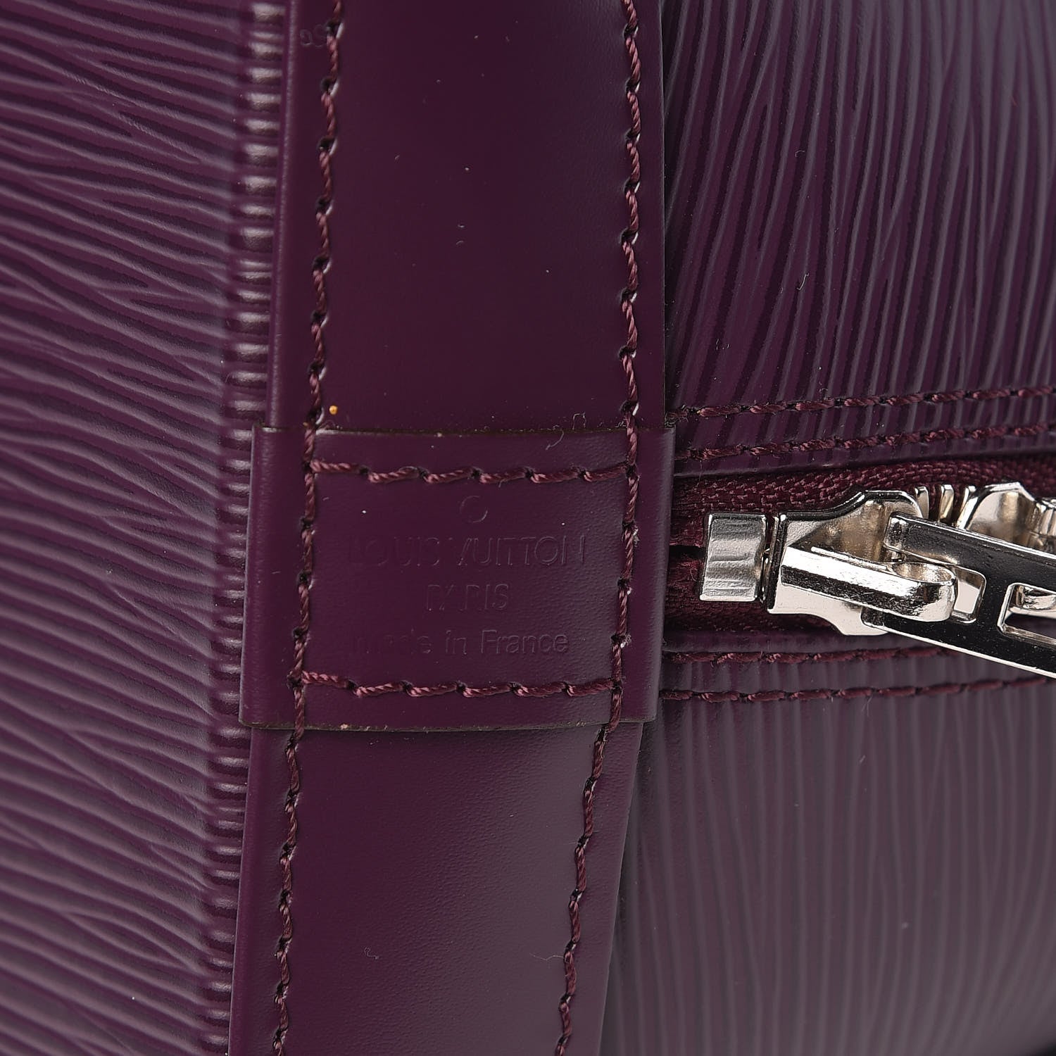 Louis Vuitton Epi Alma PM Cassis 6 of 8