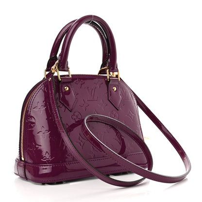 Louis Vuitton Vernis Alma BB Amethyste 3 of 10