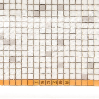 Hermes Porcelain Mosaique au 24 Square Plate 5 of 7