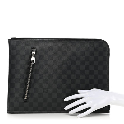 Louis Vuitton Damier Graphite Poche Documents Holder 2 of 7