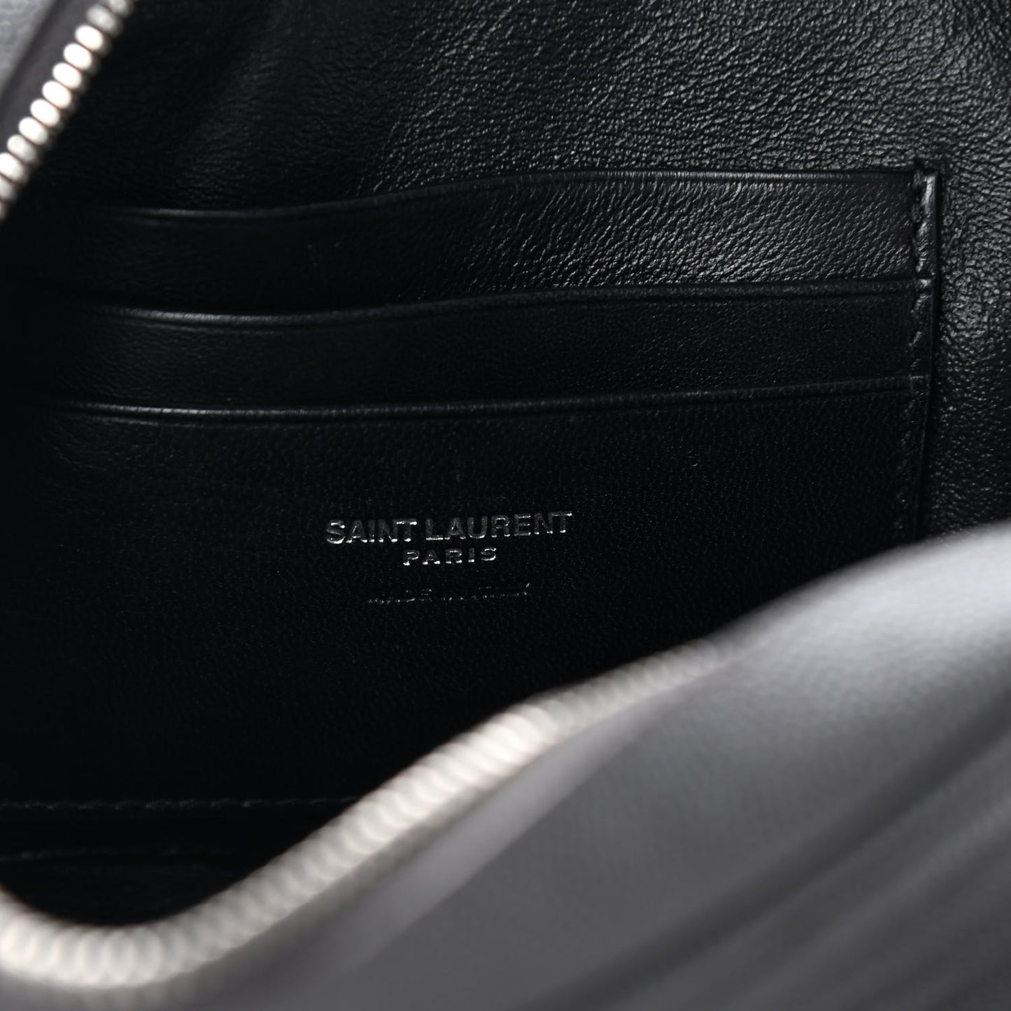 Grain De Poudre Matelasse Monogram Mini Lou Camera Bag Asphalt