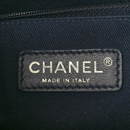 Chanel Calfskin Surpique Chevron Medium Flap Red 6 of 11