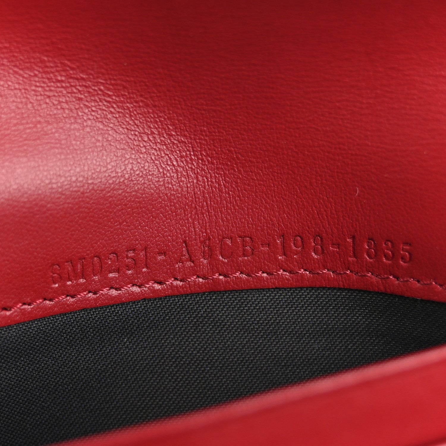 Fendi Vitello Cruise F is Fendi Bi-Color FF 1974 Embossed Continental Envelope Wallet Maya Black Fragola 7 of 7