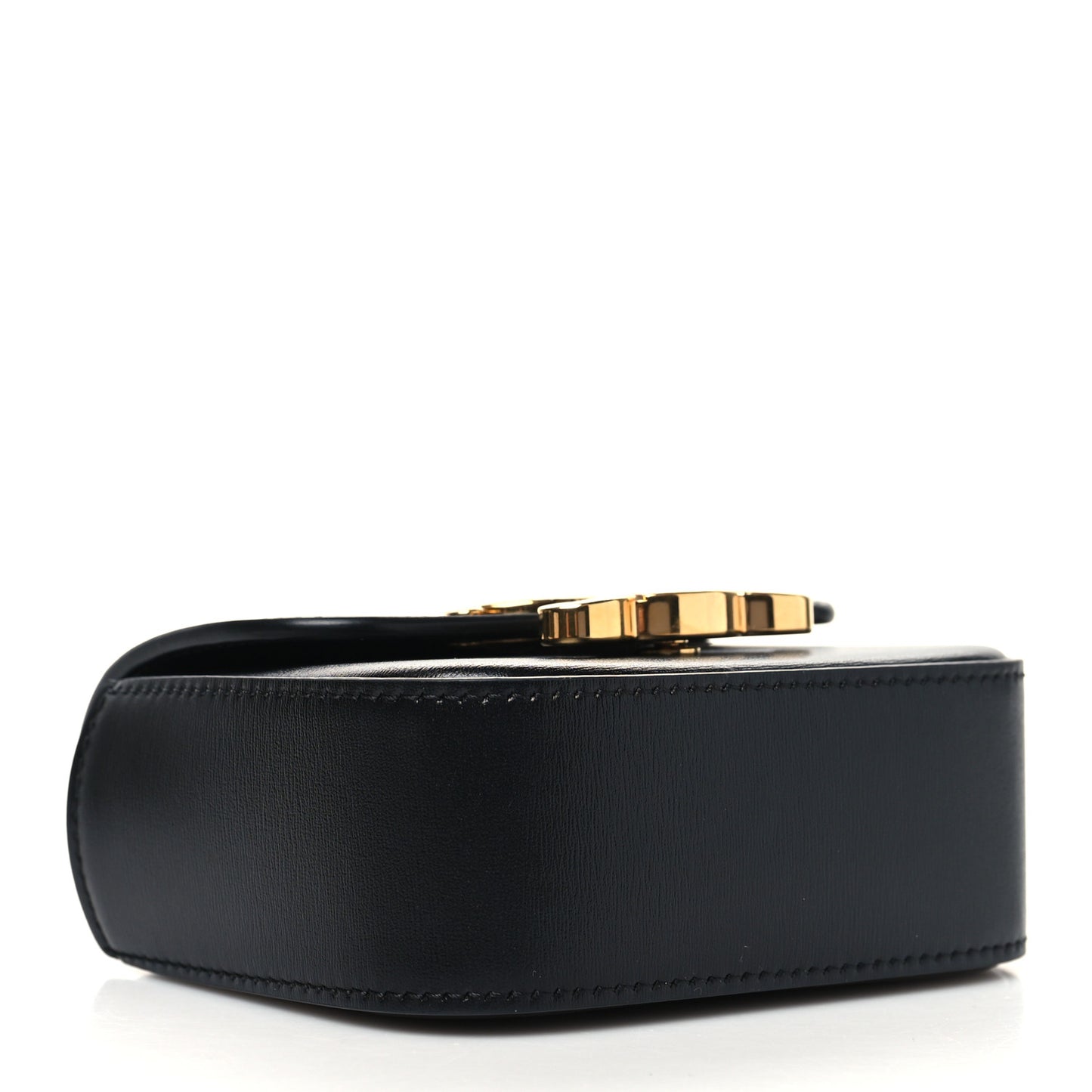 Shiny Calfskin Mini Triomphe Black