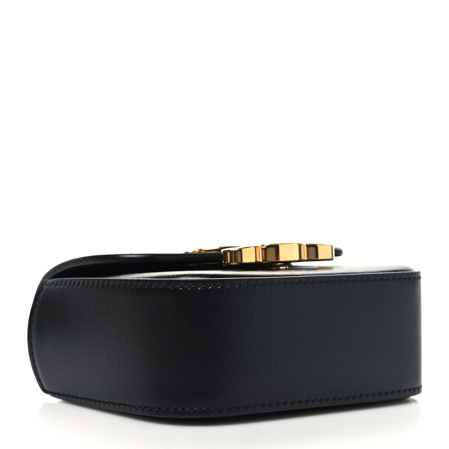 Celine Shiny Calfskin Mini Triomphe Black 4 of 9