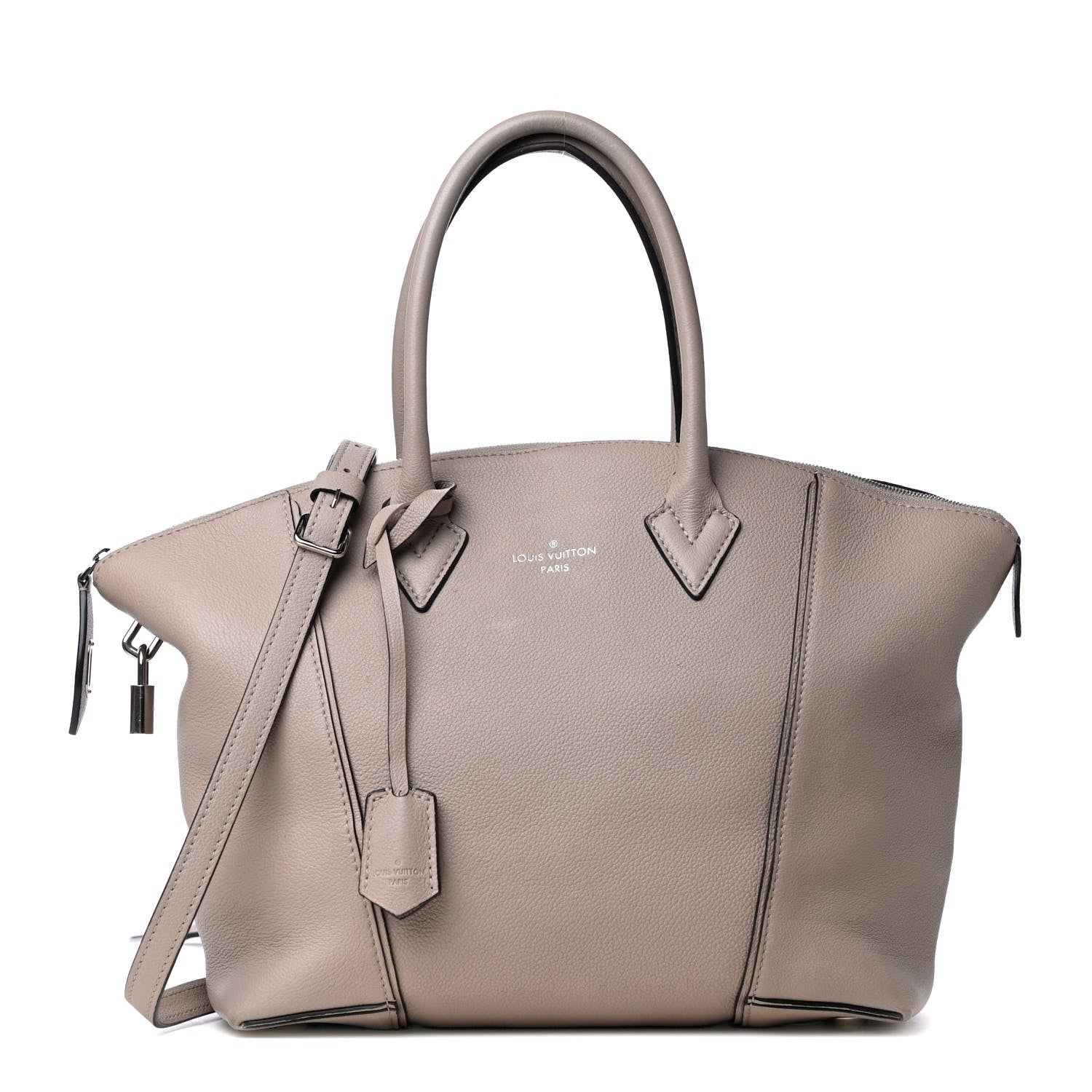 Louis Vuitton Veau Cachemire Soft Lockit PM Galet 1 of 4