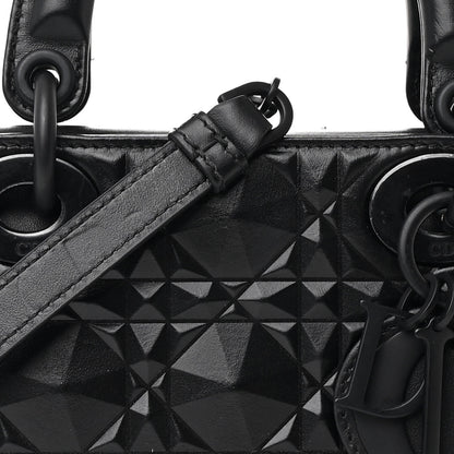 Christian Dior Calfskin Cannage Diamond Medium Lady D-Joy Black 8 of 14