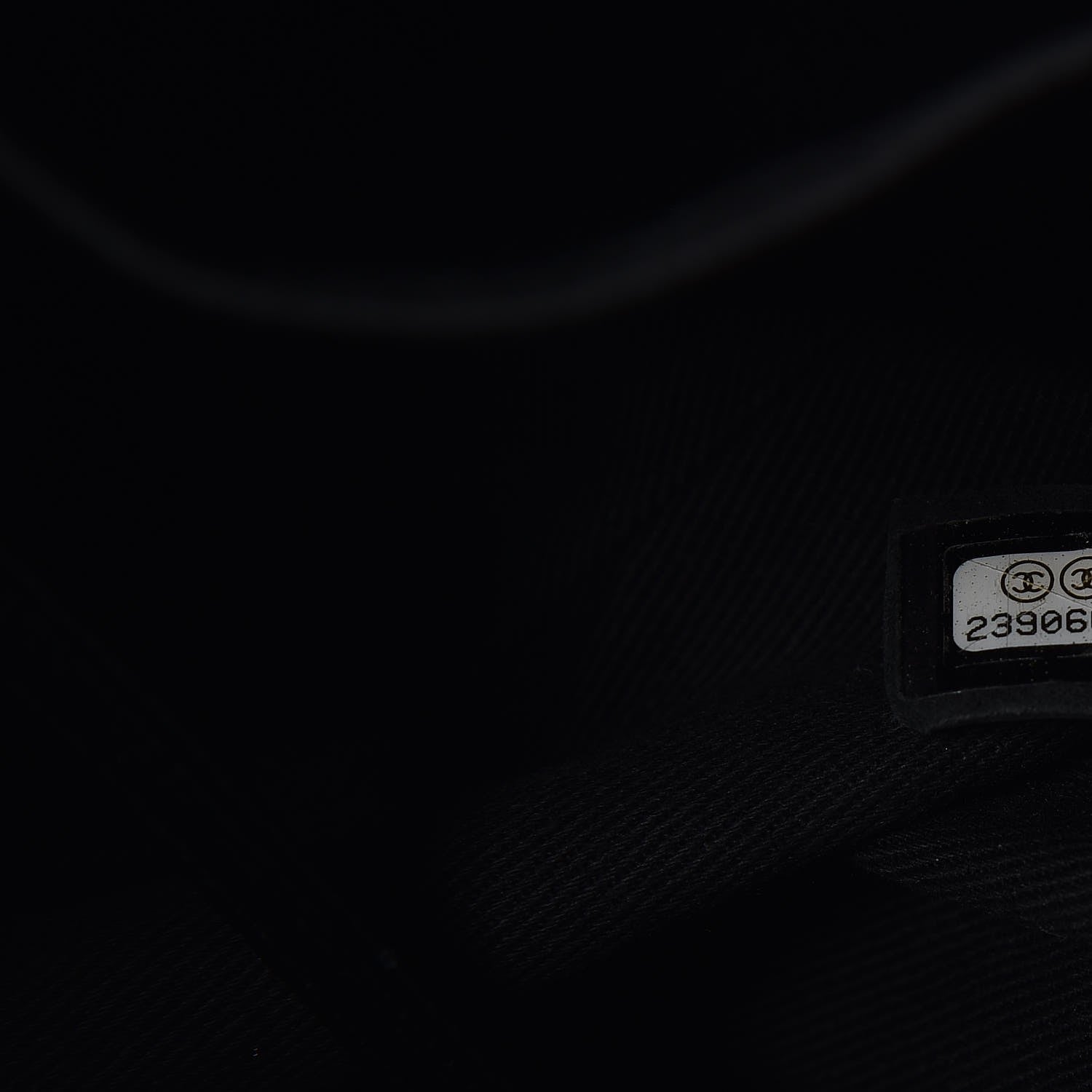 Chanel Crumpled Grained Calfskin Zip and Carry Shopping Tote Black 7 of 11