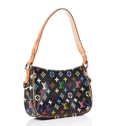 Louis Vuitton Monogram Multicolor Lodge PM Black 3 of 10
