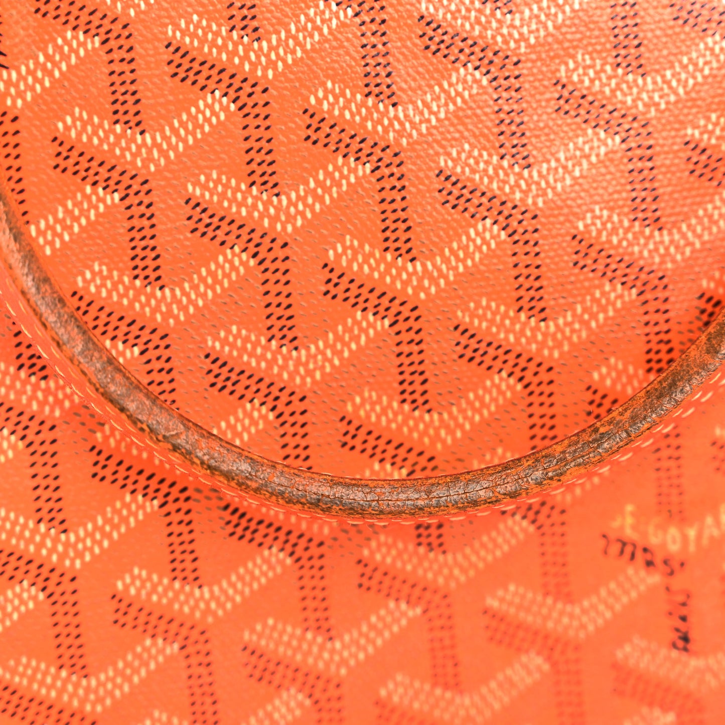 Goyardine Artois PM Orange