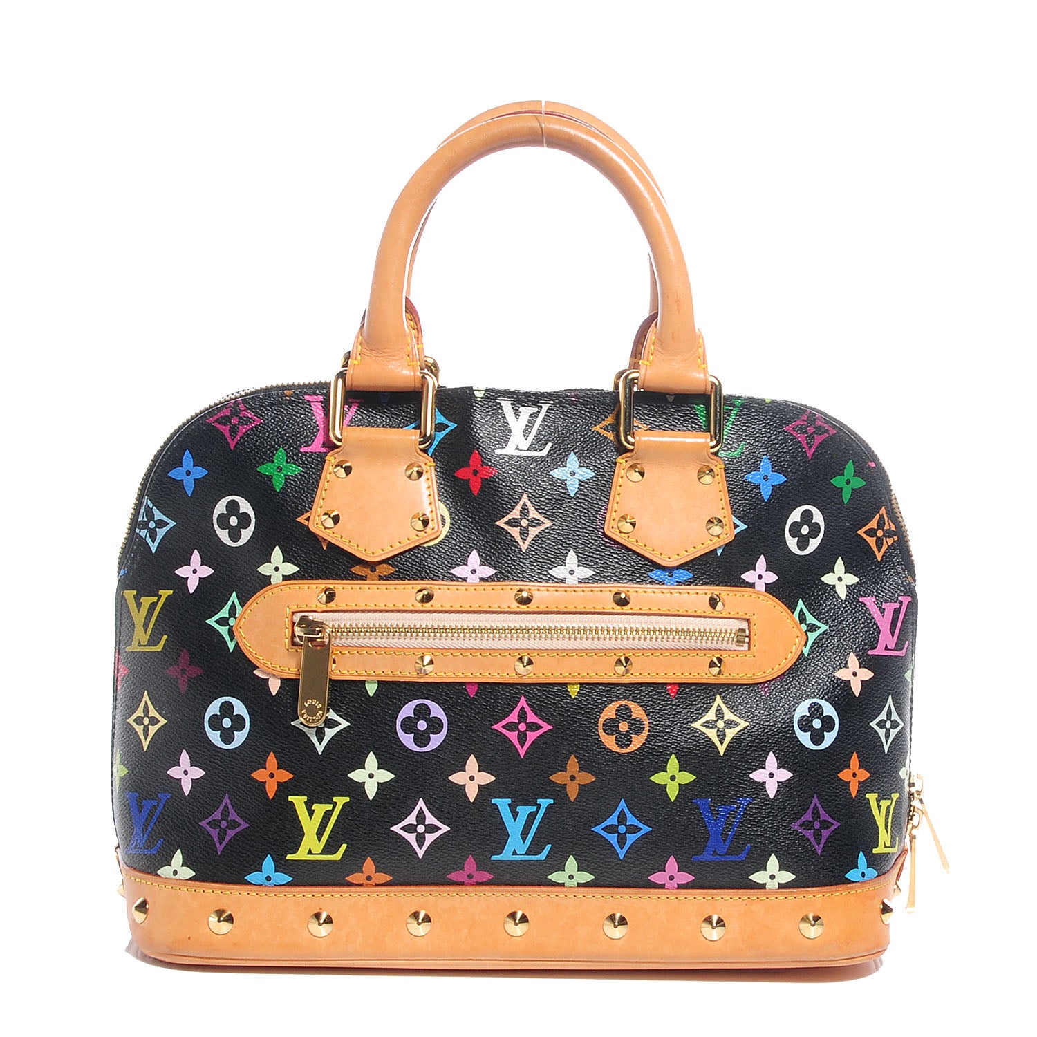 Louis Vuitton Monogram Multicolor Alma Black 1 of 7
