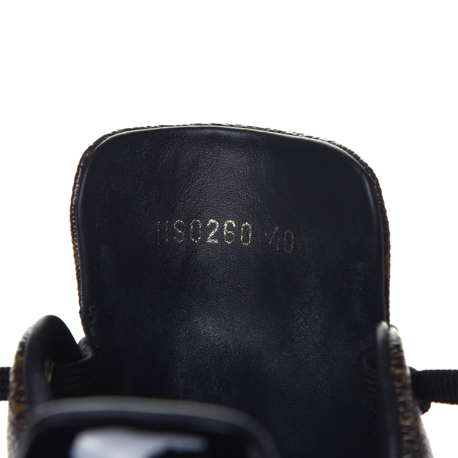 Louis Vuitton Patent Monogram Frontrow Sneakers 40 9 of 9