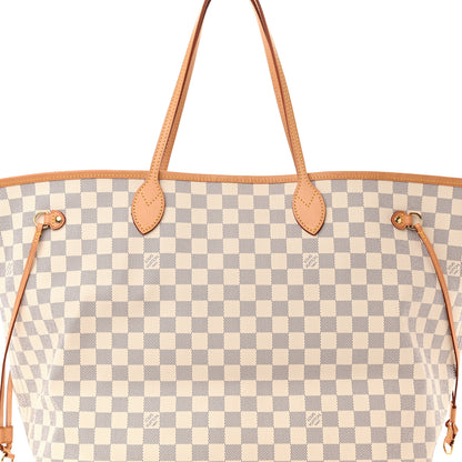 Louis Vuitton Damier Azur Neo Neverfull GM Rose Ballerine 9 of 11