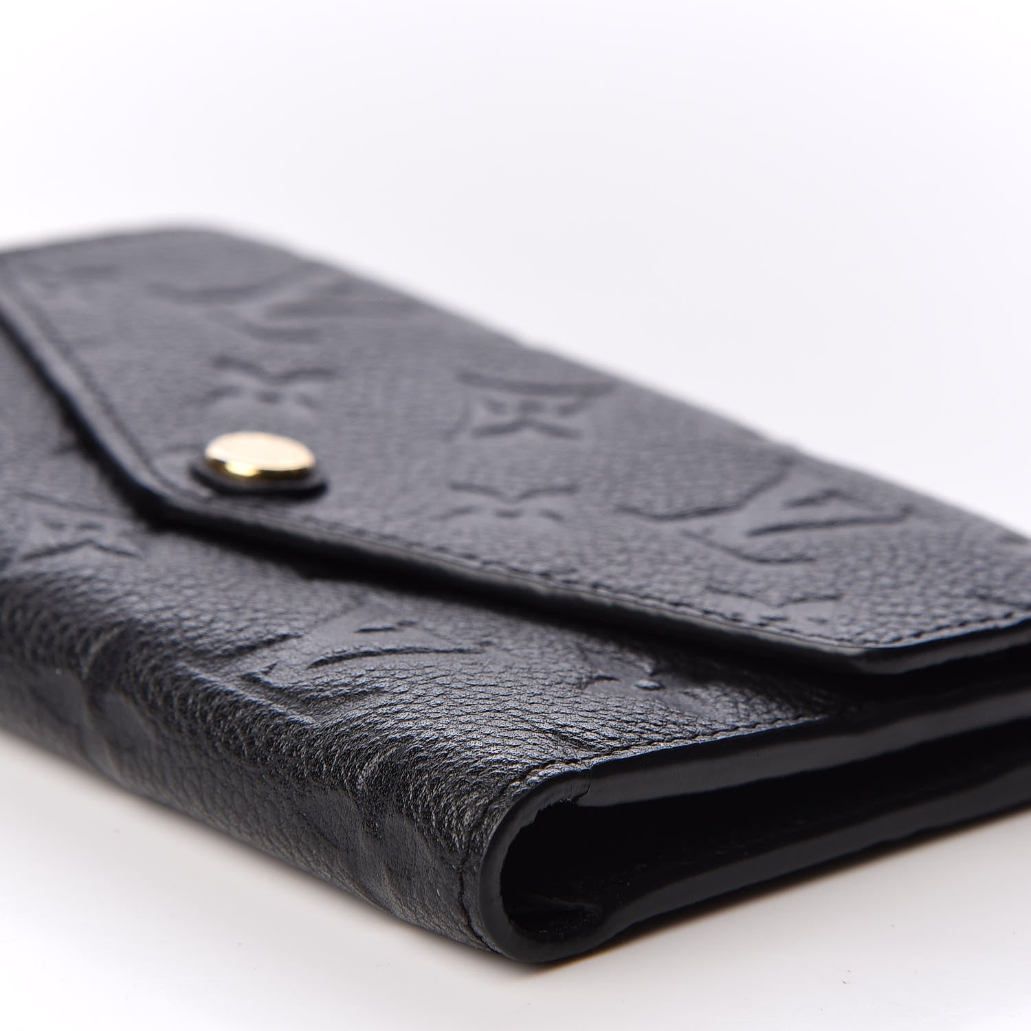 Louis Vuitton Empreinte Compact Curieuse Wallet Black 6 of 8