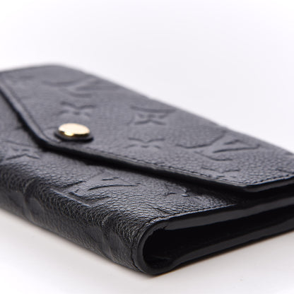 Louis Vuitton Empreinte Compact Curieuse Wallet Black 6 of 8