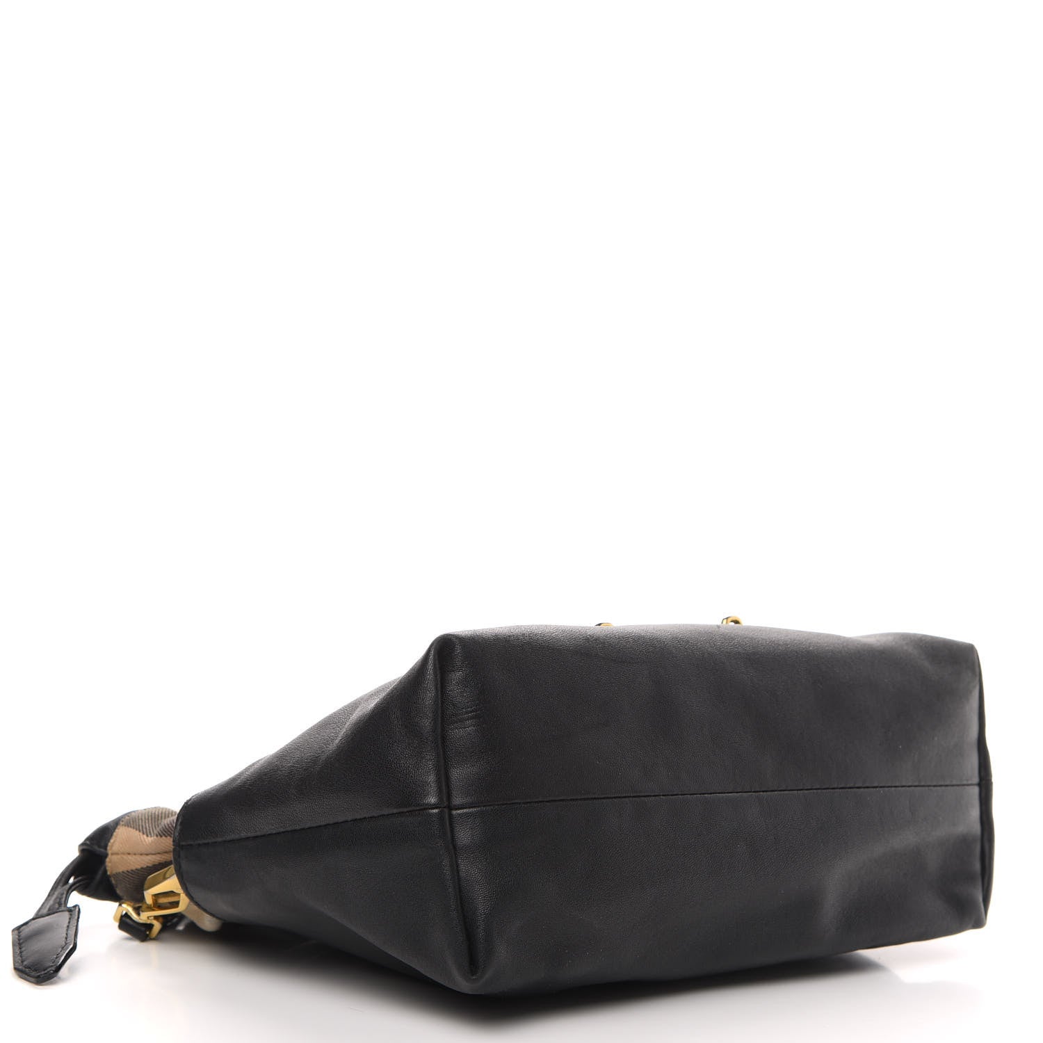 Burberry Calfskin House Check Little Crush Black 4 of 17