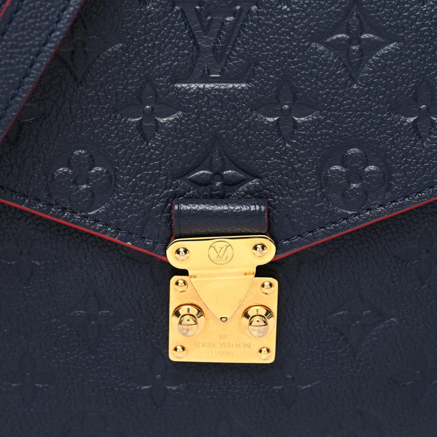 Empreinte Pochette Metis Marine Rouge