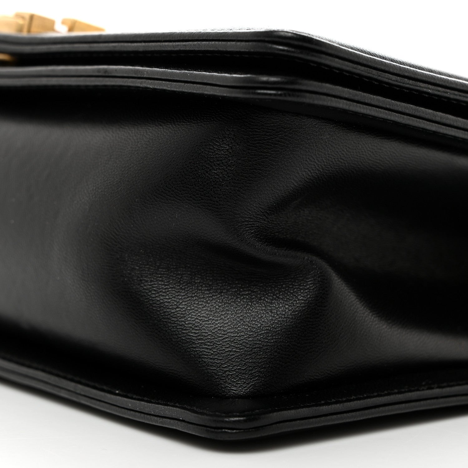 Chanel Lambskin Quilted Medium Boy Flap Black 10 of 12