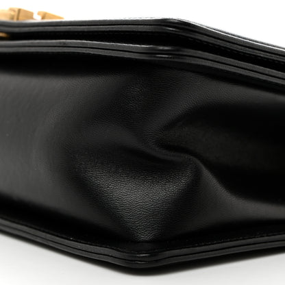 Chanel Lambskin Quilted Medium Boy Flap Black 10 of 12