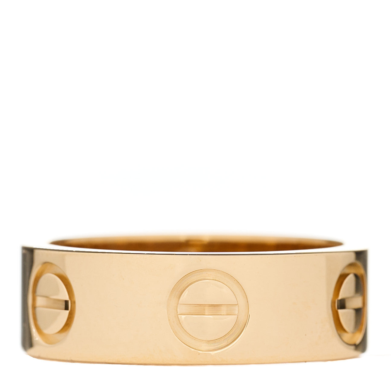 Cartier 18K Yellow Gold 5.5mm LOVE Ring 46 3.75 1 of 3