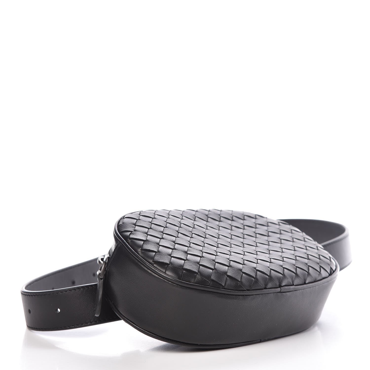 Bottega Veneta Nappa Intrecciato Belt Bag Black 4 of 11
