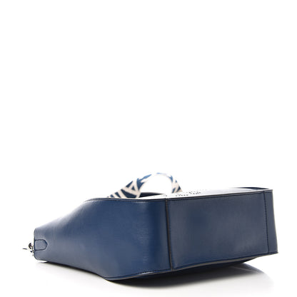 Stella McCartney Eco Alter Nappa Perforated Logo Crossbody Navy 3 of 8