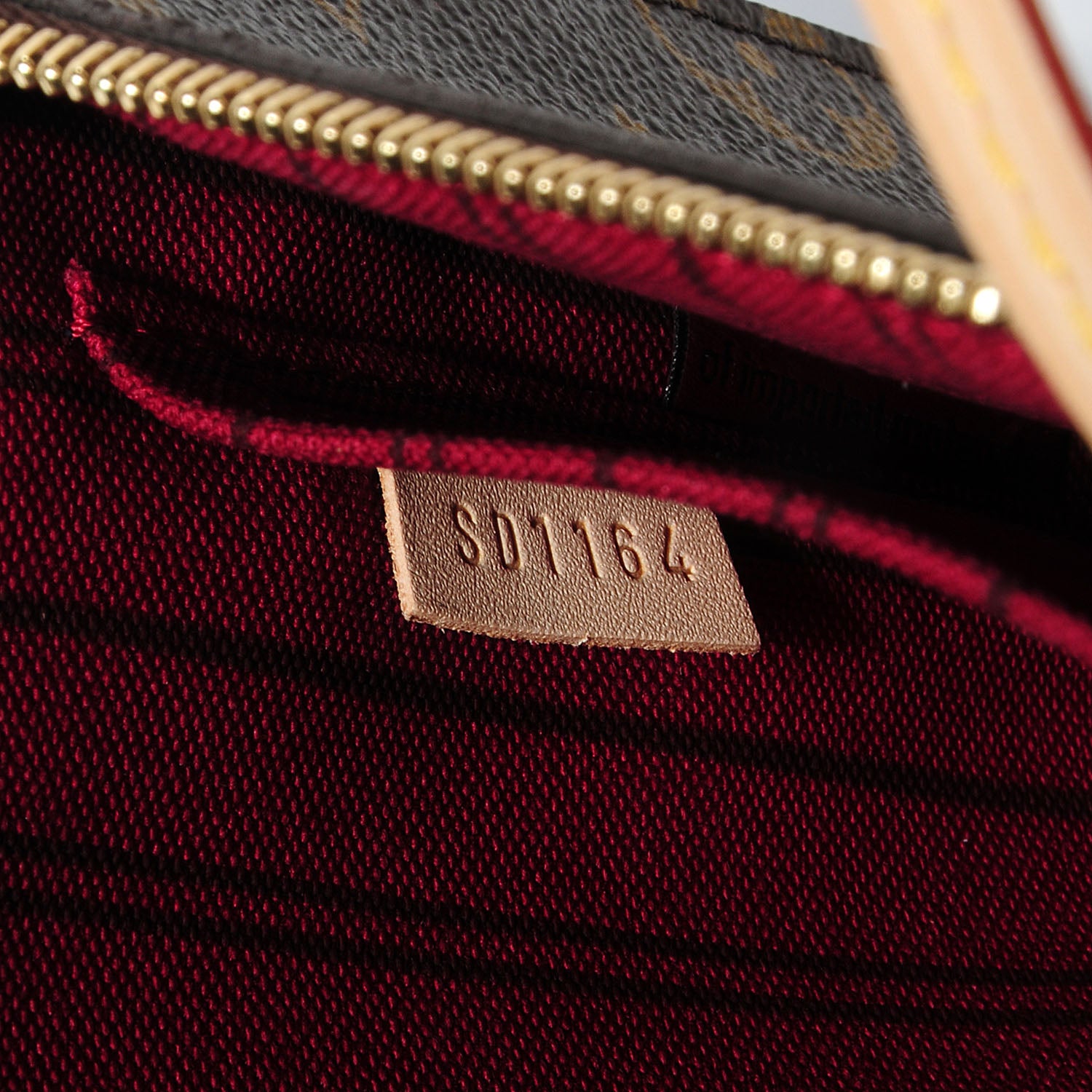Louis Vuitton Monogram Neverfull MM GM Pochette Fuchsia 7 of 7