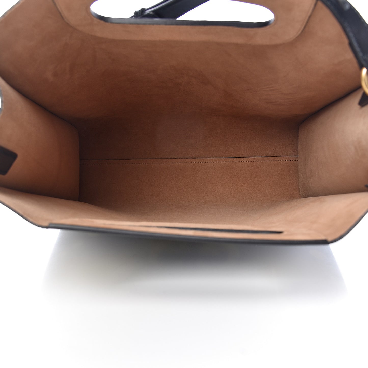 Calfskin GucciGhost Real Medium XL Tote Black Yellow