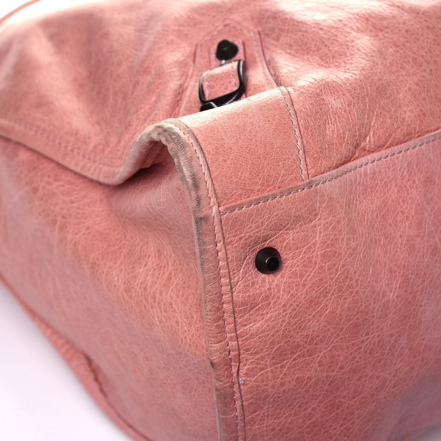 Agneau Classic Hardware Weekender Vieux Rose
