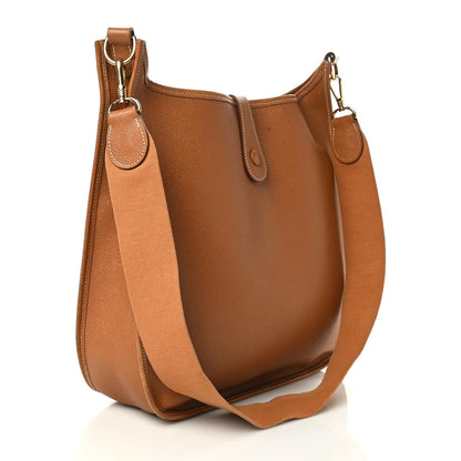 Hermes Courchevel Evelyne GM Gold 3 of 10