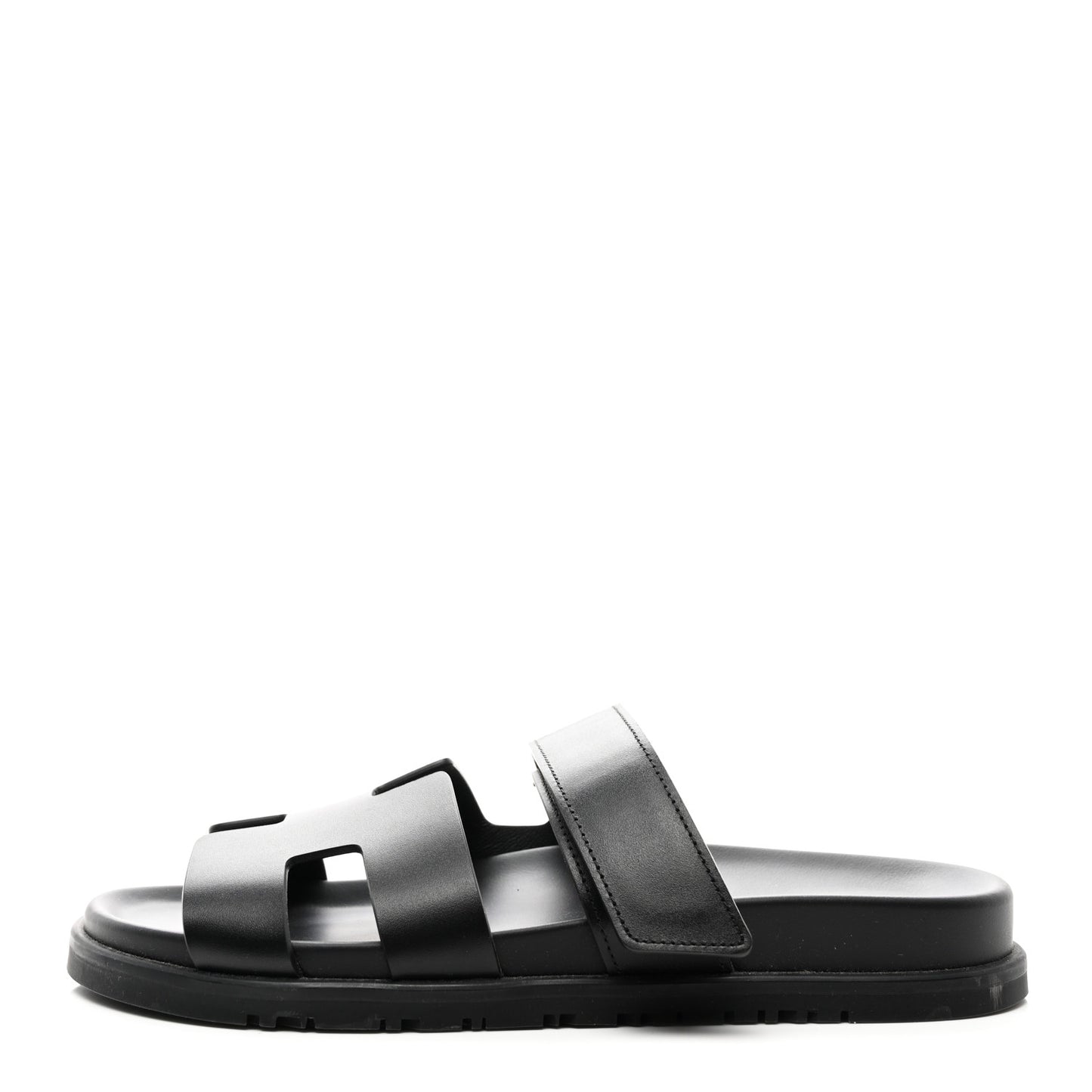 Calfskin Womens Chypre Sandals 38 Black