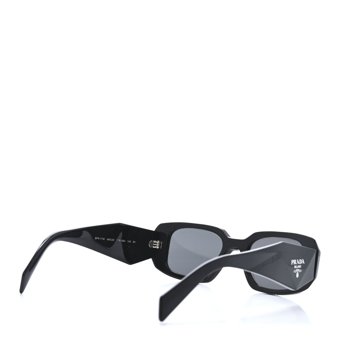 Acetate Symbole Sunglasses SPR 17W Black