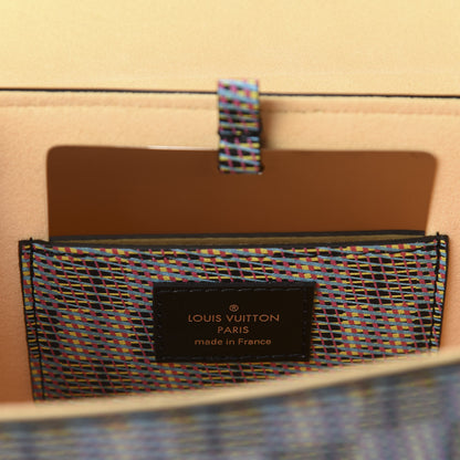 Louis Vuitton Calfskin Monogram LV Pop Twist Shoulder Bag MM Blue 8 of 10
