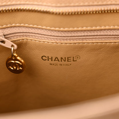 Chanel Caviar Quilted Medallion Tote Beige 7 of 13