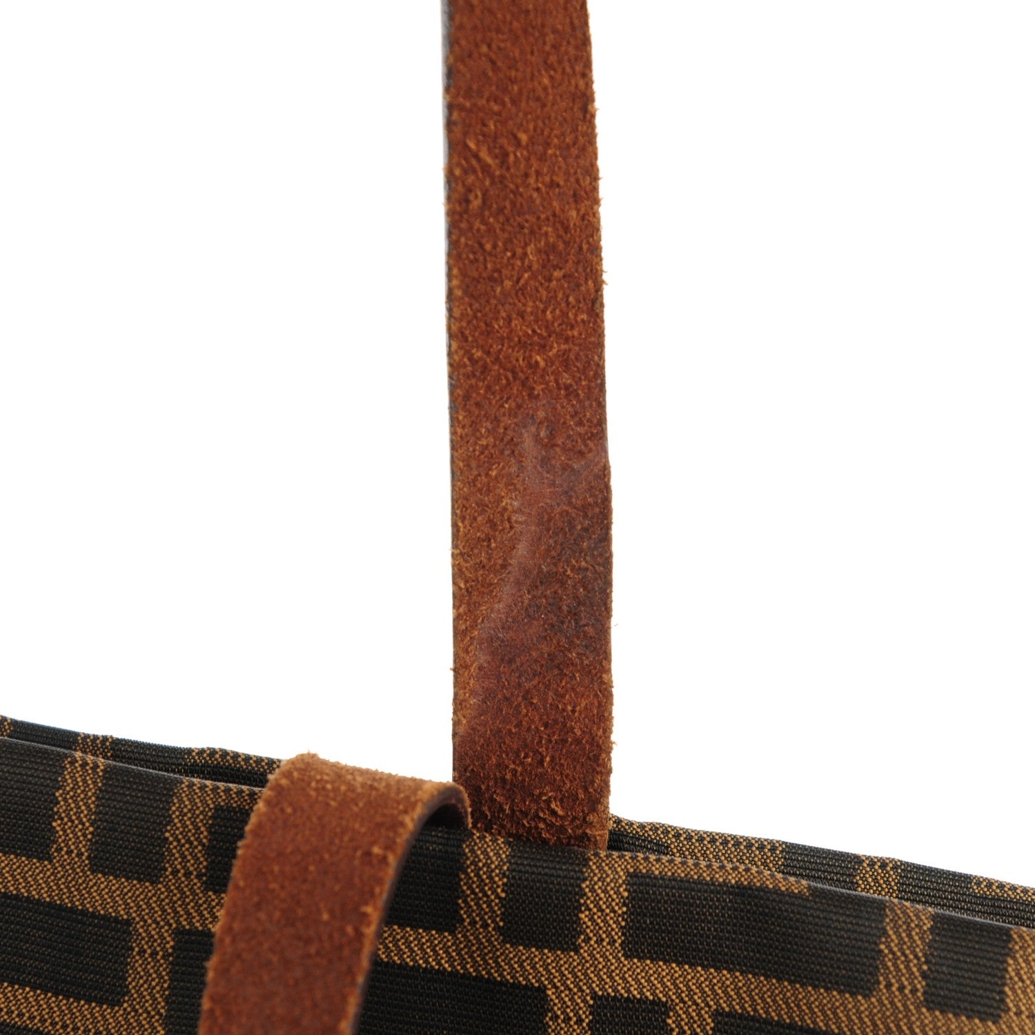 Fendi Zucca Small Tote Tobacco 9 of 9