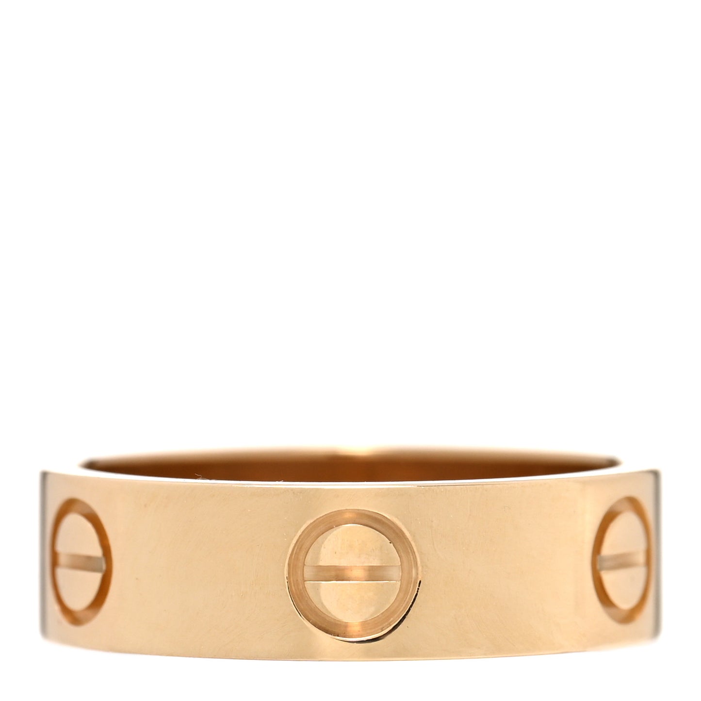 18K Yellow Gold 5.5mm LOVE Ring 54 7